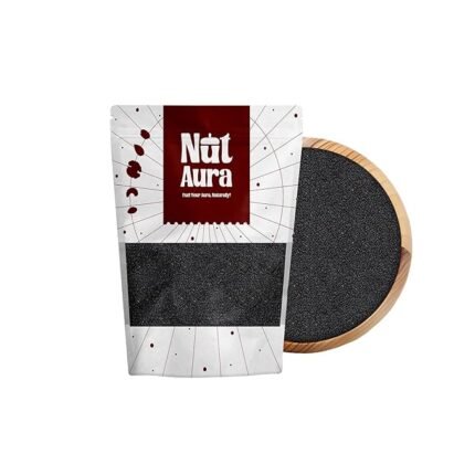 Nut Aura 200 gms Basil Seeds | Supports weight loss & hydration | Superfood sabja seeds | Rich in Omega-3 & fiber | Ideal for smoothies, desserts, detox drinks