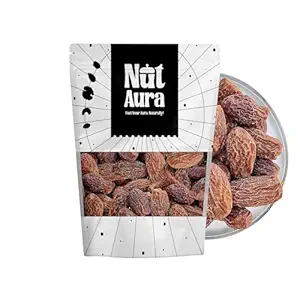 Nut Aura 200 gms Black Dry Dates | Natural sweetener & energy booster | Traditional sukha khajur | Rich in iron & fiber | Ideal for snacking, ayurvedic use