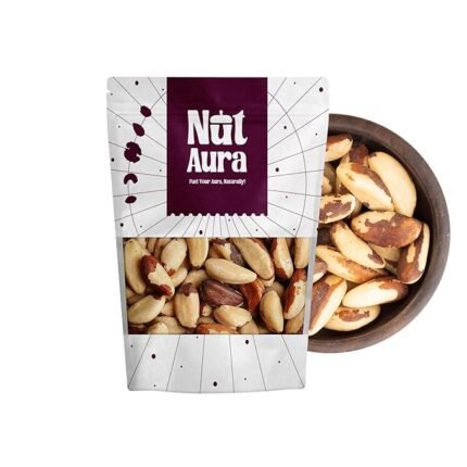 Nut Aura 200 gms Brazil Nuts | Boosts immunity & thyroid health | Premium exotic crunchy nuts | Rich in selenium & healthy fats | Ideal for snacking, baking, nutrition
