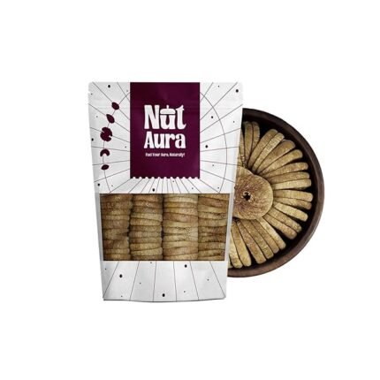 Nut Aura 200 gms Figs | Healthy digestive snack | Naturally sweet dried anjeer | Rich in fiber & antioxidants | Ideal for snacking, baking, wellness