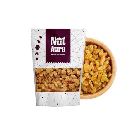 Nut Aura 200 gms Raisins | Natural energy snack | Sweet juicy kishmish | Rich in iron & antioxidants | Ideal for snacking, baking, festive use