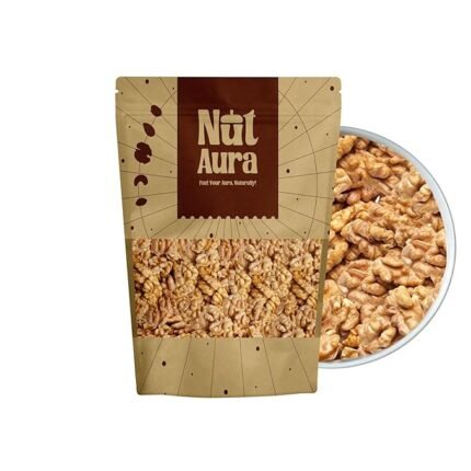 Nut Aura 200gm Chile Walnuts | Boosts Brain & Heart Health | Premium Imported from Chile | Rich in Omega-3, Antioxidants & Protein | Ideal for Snacking, Baking & Daily Wellness