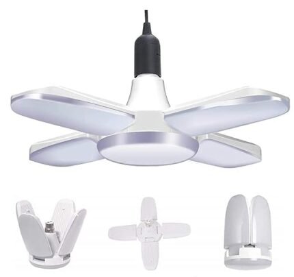 28W LED Fan Shape Bulb with B22 Cap | Cool White Super Bright Ceiling Light | Energy Efficient Lighting for Home, Office & Industrial Use – Pack of 1