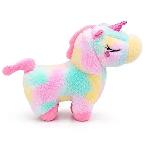 Rainbow Unicorn Plush Toy for Kids 0+ Months | Ultra Soft Stuffed Unicorn Teddy | Cute Cuddly Soft Toy for Girls & Boys | Safe, Lightweight Hugging Companion | 30cm
