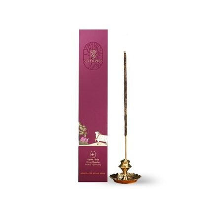 Kesar-Chandan Handcrafted Incense Sticks | Kesar Chandan Fragrance Agarbatti for Puja | Natural Fragrance | Meditation & Home Aroma