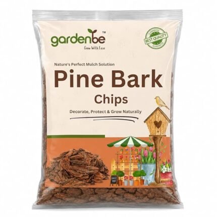 Pine Bark Chips for Plants & Garden Mulch (Pack of 500gm) | Moisture Retention, Weed Control & Root Protection | Premium Landscaping Mulch for Indoor & Outdoor Plant