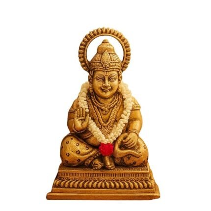 Ashtadhatu Kuber Ji Idol – Spiritual Energy Brass Statue for Puja, Home Temple & Positive Vastu Kuber Ji (Small)