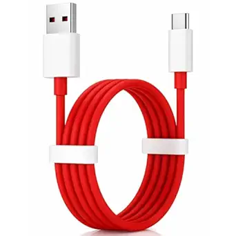 100W Fast Charging cable USB A to Type C Compatible for OnePlus By HOMEMO | For OnePlus 15/15R/13/13R/12R/12/11/11R/10/10R/9/9R/8/8T, Nord 5/4/3/2, CE4/3/2/Lite. Works with all USB-A to Type-C devices